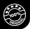 100% Original Badge