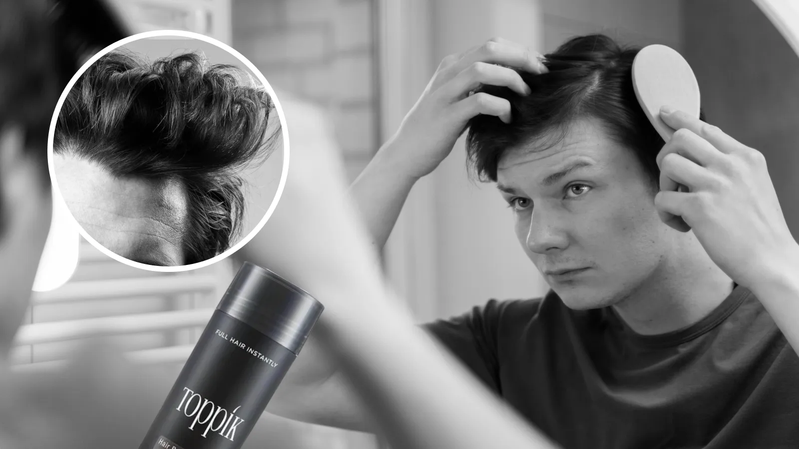 How to Get Instant Volume Using Hair Fibers For Men